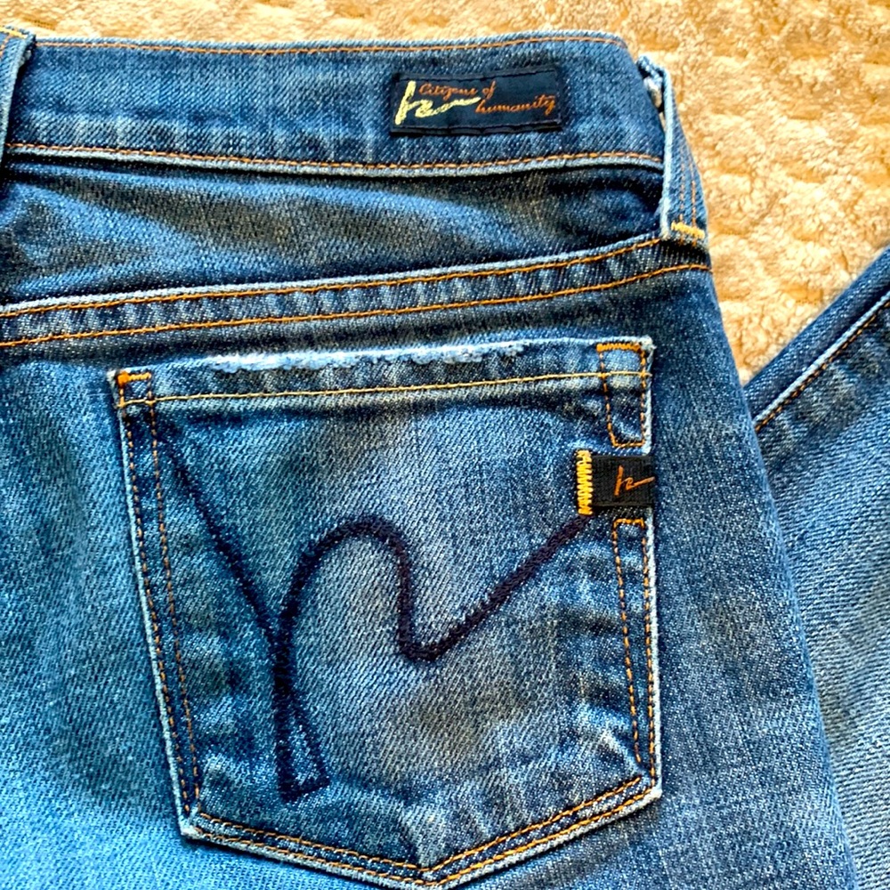 Citizens of Humanity Kelly Crop Skinny Jeans NWOT - Picture 2 of 12